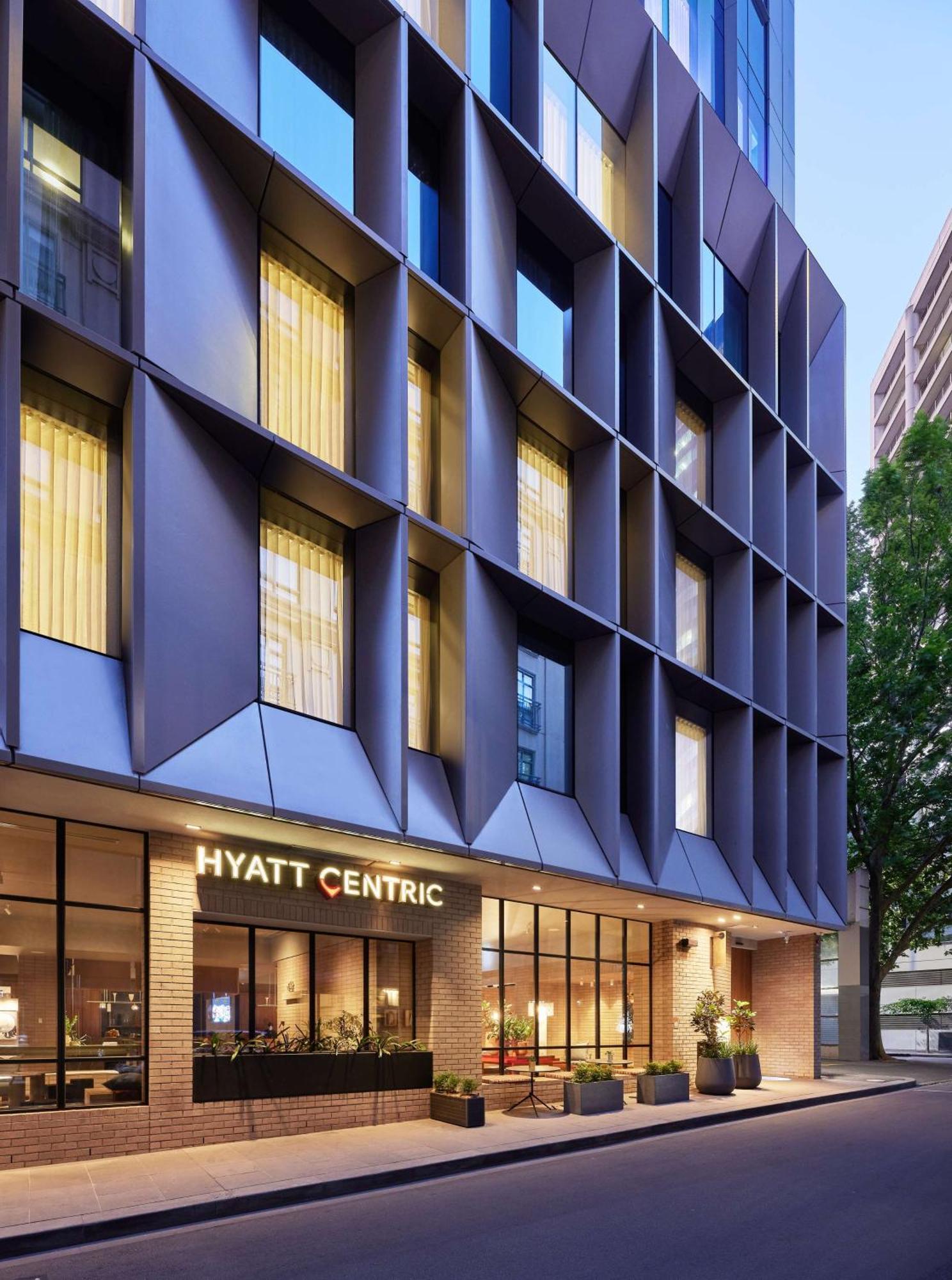 Hotel Hyatt Centric Melbourne City Exterior foto